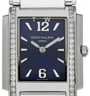 Patek Philippe Twenty~4 4910/1200A-001 25.1mm Stainless steel Blue