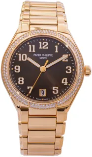 Patek Philippe Twenty~4 7300/1200R-001 36mm Rose gold Brown