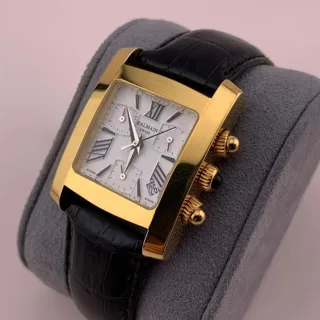 Pierre Balmain 28mm Yellow gold White