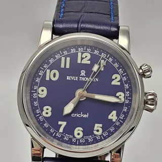 Revue Thommen Cricket 8010005 35mm Steel Blue