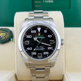 Rolex Air King 116900 Stainless steel Black