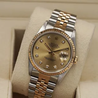 Rolex Datejust 36 16233-000 Yellow gold and Stainless steel