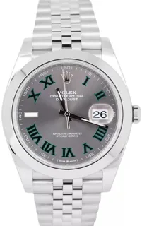 Rolex Datejust 126300-0014 Stainless steel Gray