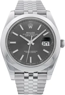 Rolex Datejust 41 126300 Stainless steel Gray