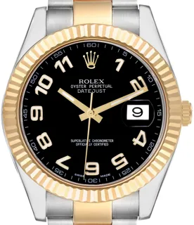 Rolex Datejust II 116333 Stainless steel Black