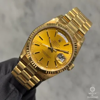 Rolex Day-Date 36 18238 Yellow gold