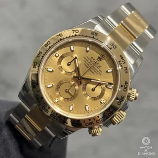 Rolex Daytona 116503-0003 Yellow gold and Stainless steel Champagne