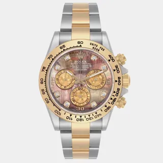 Rolex Daytona 116503 Yellow gold and Stainless steel Tahitian Mother Of Pearl