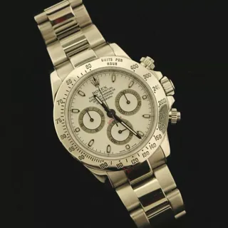 Rolex Daytona 116520 Stainless steel White