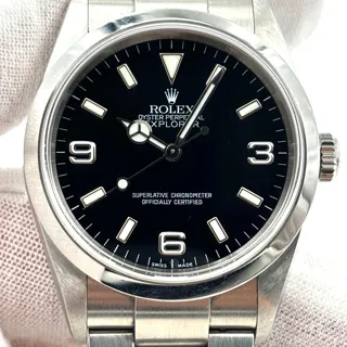 Rolex Explorer 114270 Stainless steel Black