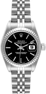 Rolex Lady-Datejust 79174 Stainless steel Black