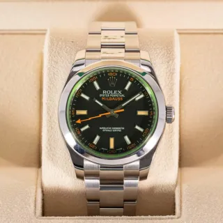 Rolex Milgauss 116400GV Stainless steel Black