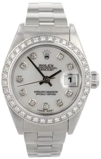 Rolex Oyster Perpetual Date 79160 Stainless steel mother of pearl