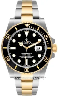 Rolex Submariner 116613LN-0001 Yellow gold and Stainless steel Black