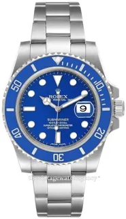 Rolex Submariner 116619LB-0001 White gold Blue