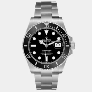 Rolex Submariner 126610 Ceramic and Stainless steel Black