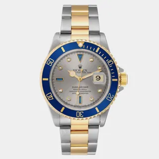 Rolex Submariner 16613 Yellow gold and Stainless steel