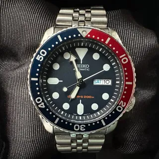 Seiko SKX SKX009K2 42mm Stainless steel Black