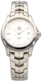 TAG Heuer Link Lady WJF1310 27mm Stainless steel White