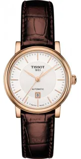 Tissot Carson T122.207.36.031.00 30mm Rose gold Silver