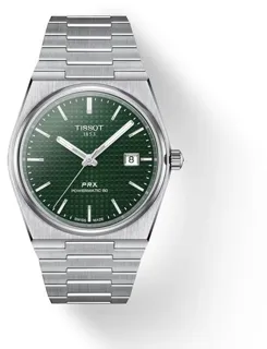 Tissot PRX T137.407.11.091.00 40mm Stainless steel Green