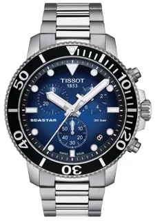 Tissot Seastar T120.417.11.041.01 45.5mm Stainless steel Black