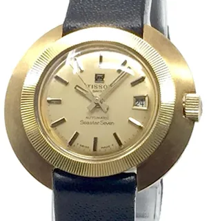 Tissot Seastar 31mm Yellow gold Golden