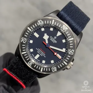 Tudor Pelagos FXD Alinghi Redbull Racing 25707KN-0001 Titanium Blue