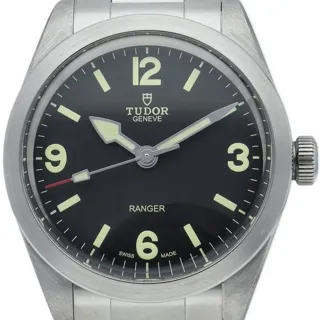 Tudor Ranger M79950-0001 39mm Stainless steel Black