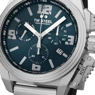 TW Steel TW1114 46mm Stainless steel Gray