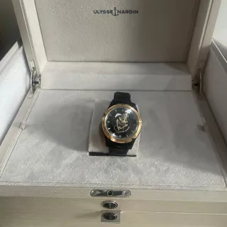 Ulysse Nardin Freak 2405-500-2A/3D 44mm Rose gold and Titanium and Black DLC Black