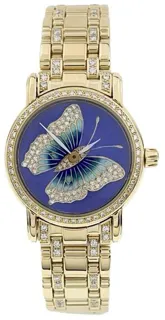 Ulysse Nardin San Marco 1121-77-9 27mm Yellow gold Blue