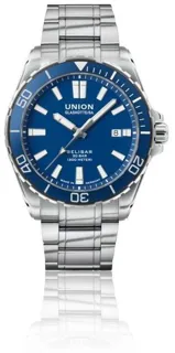 Union Glashütte Belisar D014.907.11.041.00 42mm Stainless steel Blue