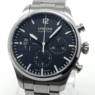 Union Glashütte D009.627 44mm Stainless steel Black