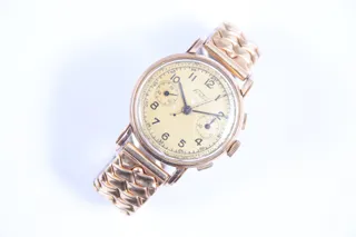 Fortis 18k yellow gold Champagne