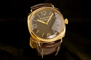 Panerai Radiomir PAM 00379 47mm Rose gold Brown