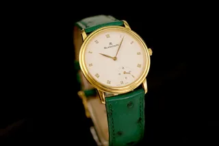 Blancpain Villeret Ultra-Slim 0072 Yellow gold White