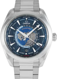 Omega Aqua Terra 220.12.43.22.03.001 43mm Stainless steel Blue