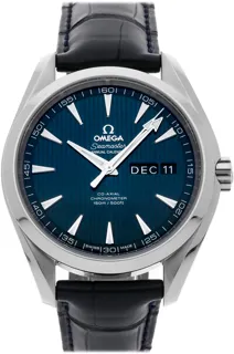 Omega Aqua Terra 231.13.43.22.03.002 43mm Stainless steel Blue