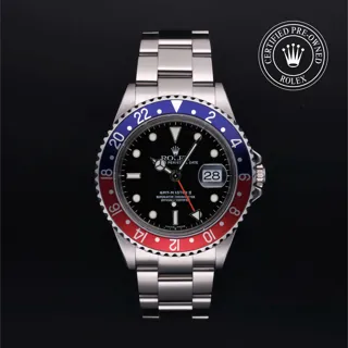 Rolex GMT-Master II 16710BLRO Stainless steel Black