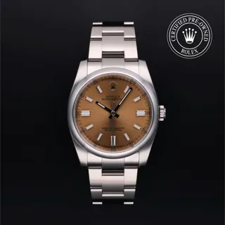 Rolex Oyster Perpetual 36 116000 Stainless steel White Grape