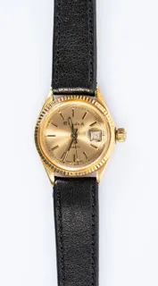 Bulova 18k yellow gold