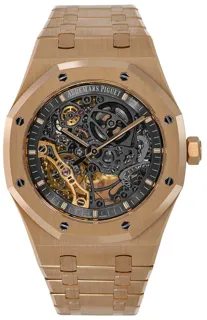 Audemars Piguet Royal Oak 15407OR.OO.1220OR.01 41mm Rose gold Gray