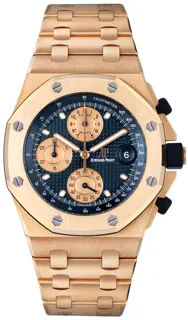 Audemars Piguet Royal Oak Offshore 26238OR.OO.2000OR.01 42mm Rose gold Blue