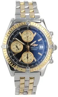 Breitling Chronomat D13352 Yellow gold and Stainless steel Black