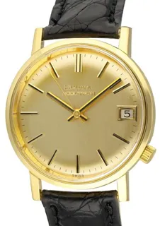 Bulova Accutron 34mm Yellow gold Gold