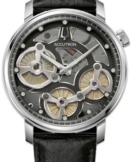 Bulova Accutron 26A210A 44mm Steel Grey