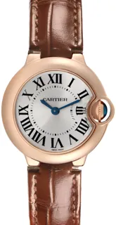 Cartier Ballon Bleu 28mm W6900256 28mm Rose gold Silver