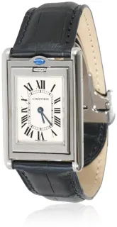 Cartier Basculante 2405 23.4mm Stainless steel Silver