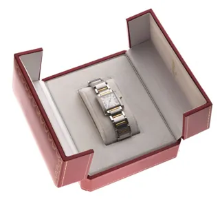 Cartier Tank Française 32mm Stainless steel White